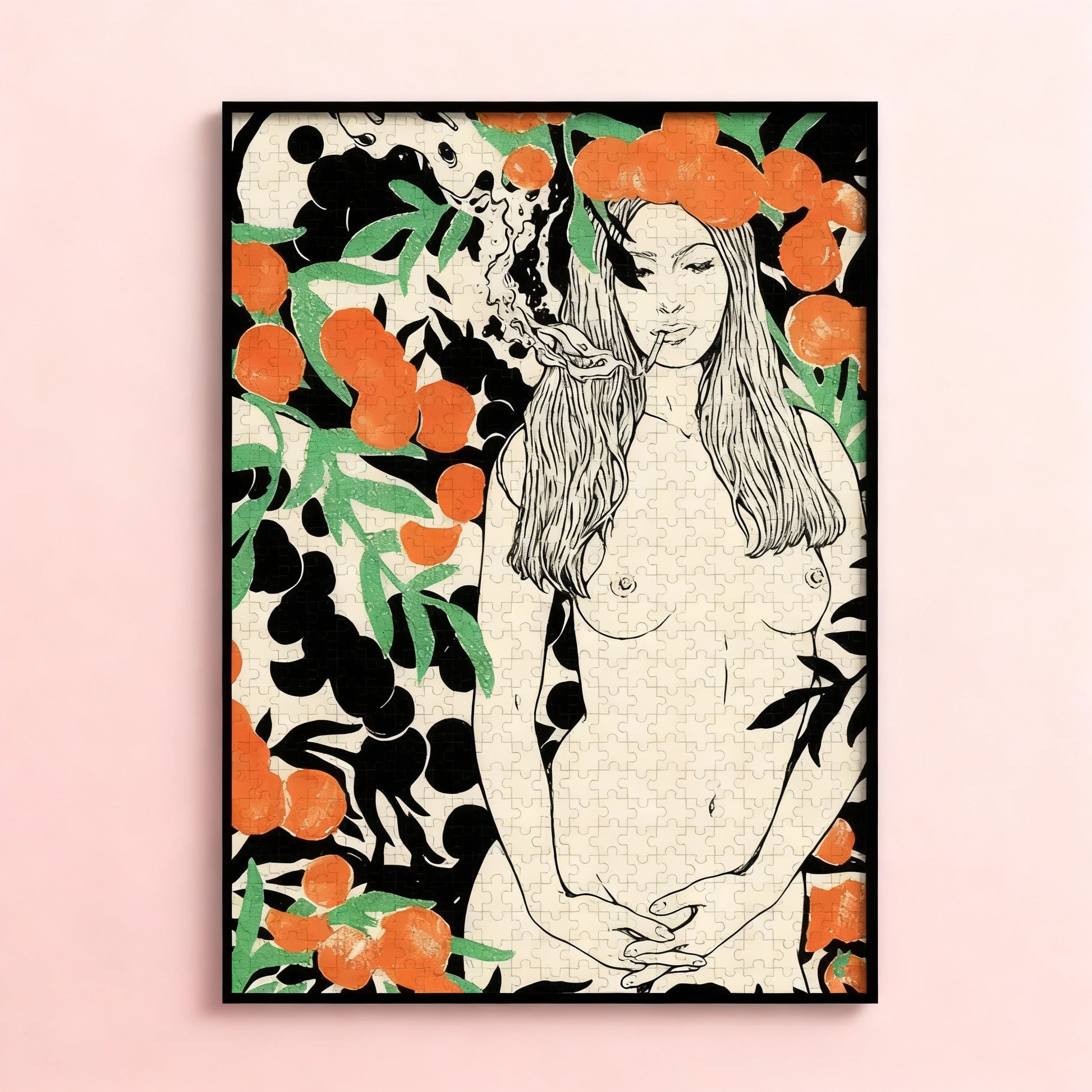 Photo du puzzle 1000 pieces Amoureuse par été 1981 fabriqué en France