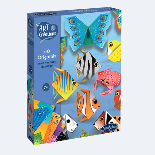 Boite de 40 origamis animaux Made in France