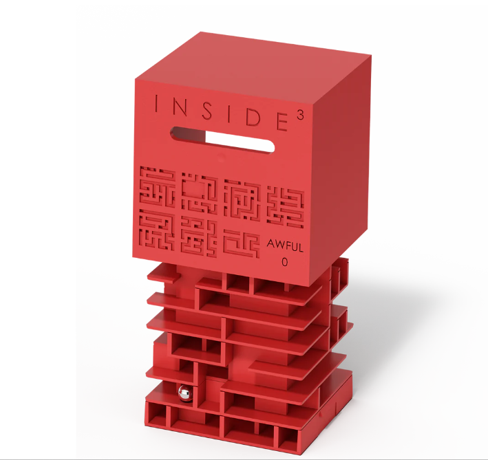 Casse tête Awful 0 Rouge - Made in France