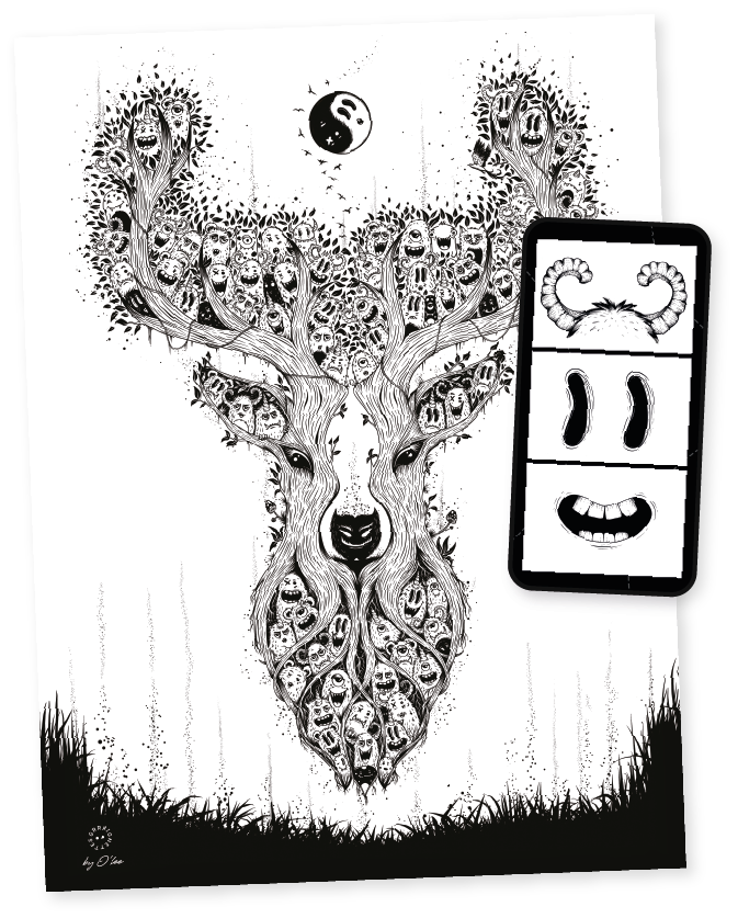 Jeu Cherche et Trouve les GRRRIGNETTES - bannière décorative et ludique