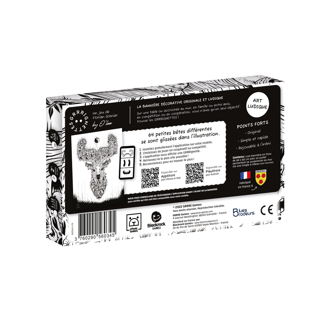 Jeu Cherche et Trouve les GRRRIGNETTES - bannière décorative et ludique