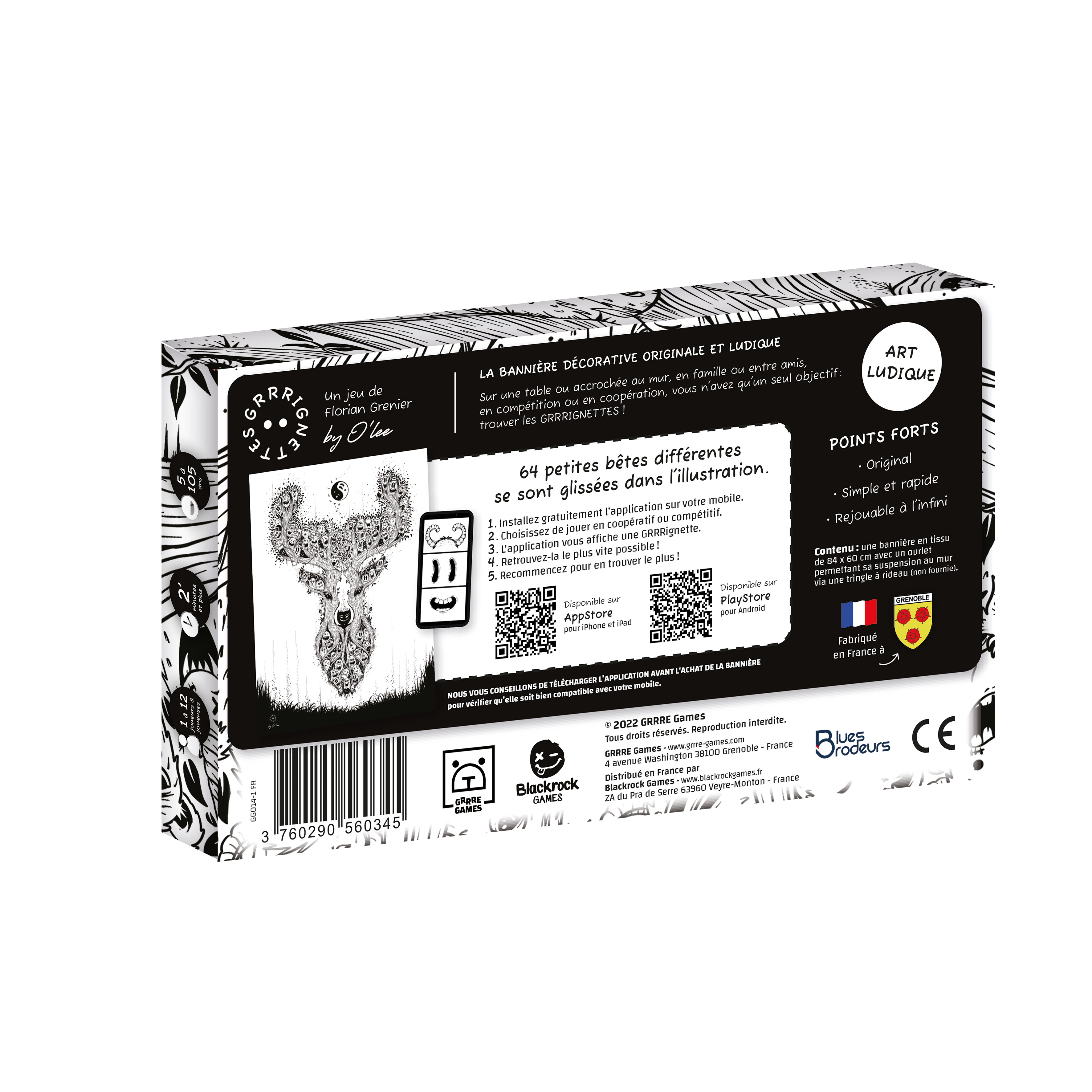 Jeu Cherche et Trouve les GRRRIGNETTES - bannière décorative et ludique