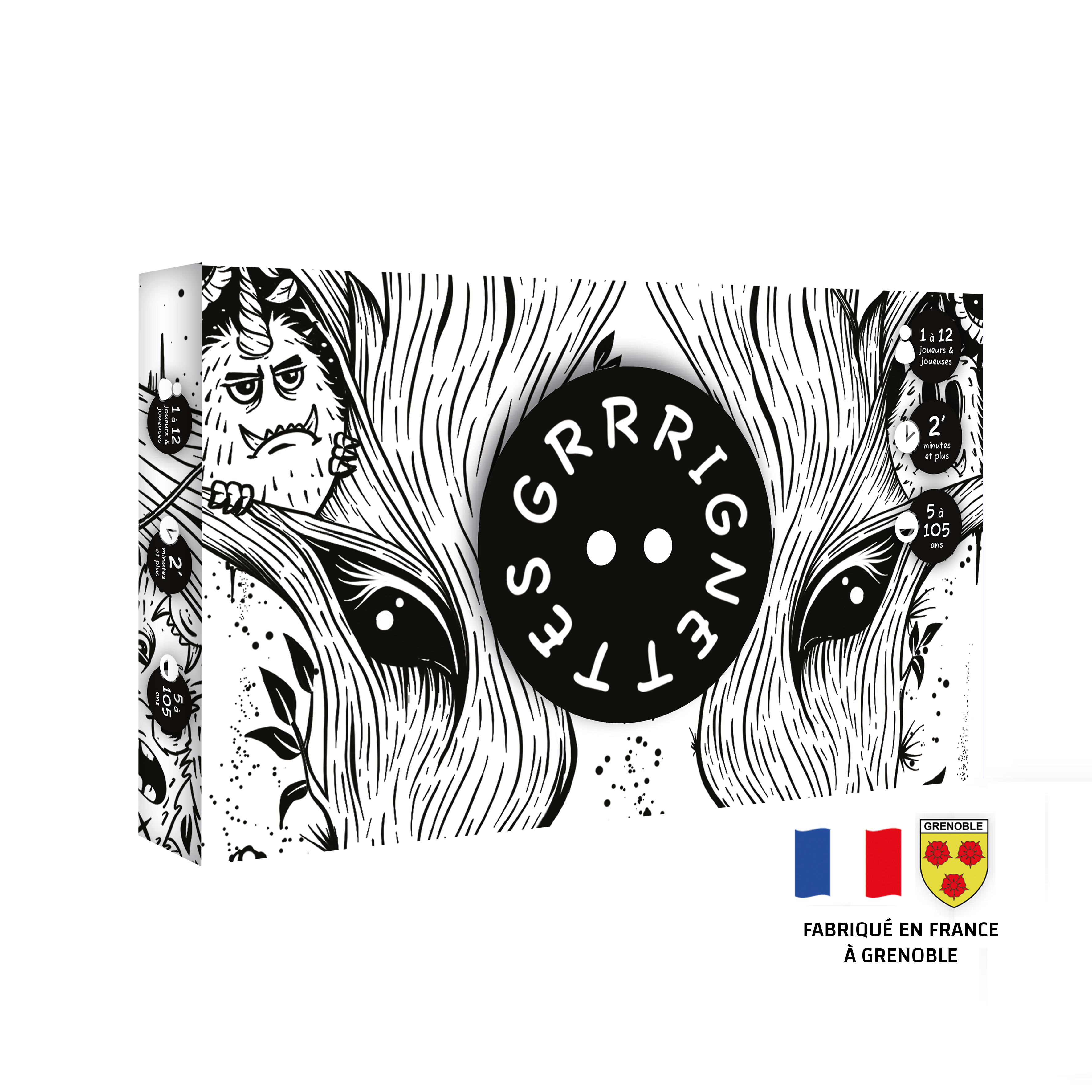 Jeu Cherche et Trouve les GRRRIGNETTES - bannière décorative et ludique