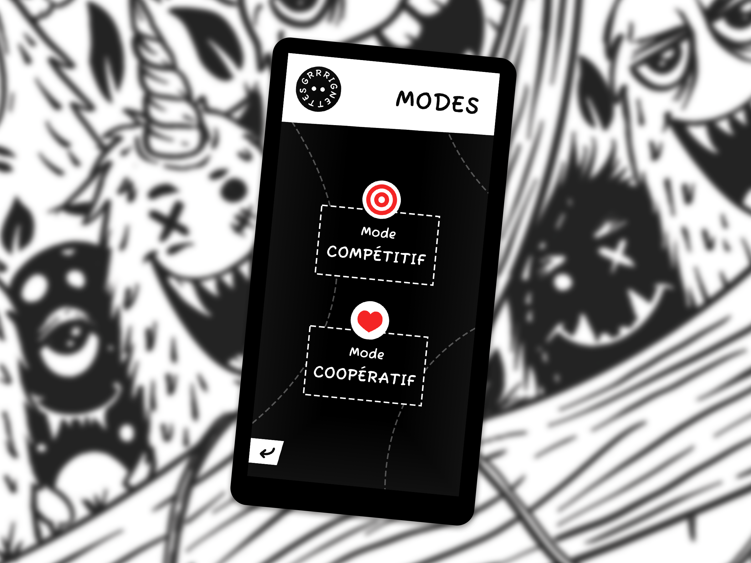 Jeu Cherche et Trouve les GRRRIGNETTES - bannière décorative et ludique