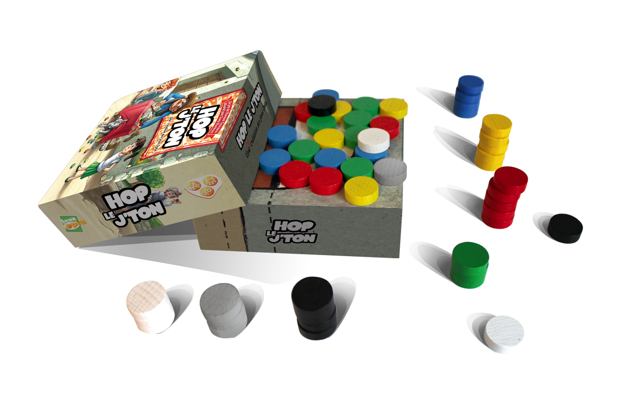 Hop le J'ton - Made in France - Jeux Opla