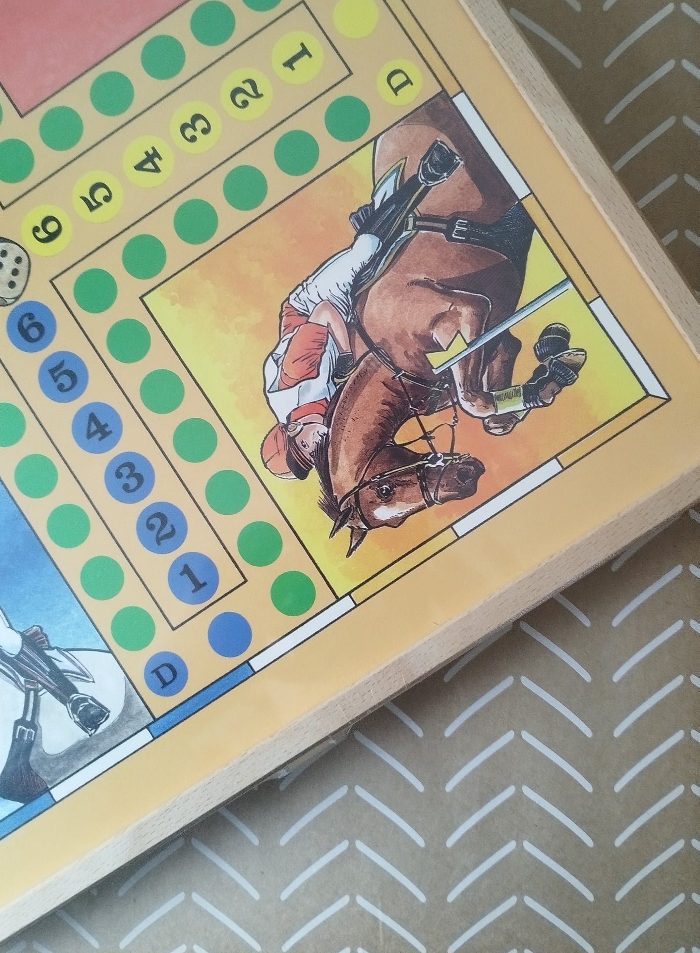 Coffret 4 Jeux Made in France - Petits Chevaux, Jeu de l'Oie, Dames et Jacquet