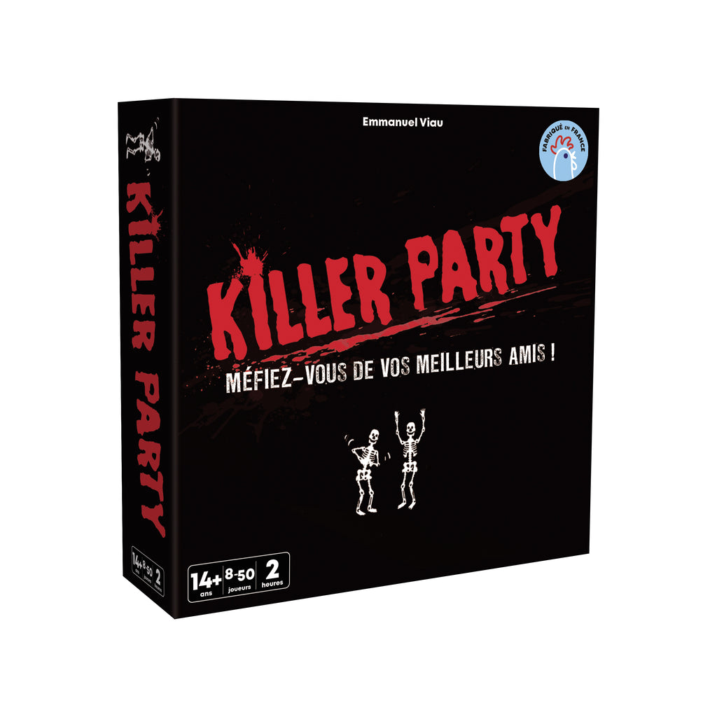 Killer Party, jeu d'ambiance pour une soirée qui tue