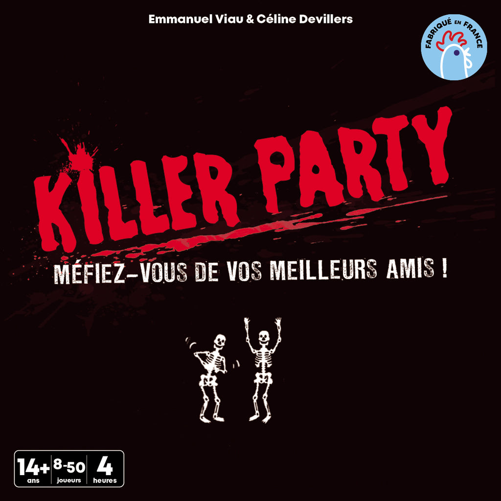 Killer Party, jeu d'ambiance pour une soirée qui tue
