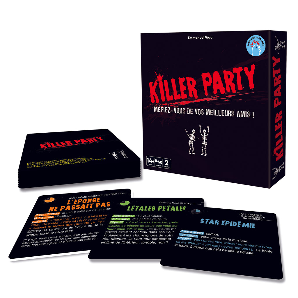 Killer Party, jeu d'ambiance pour une soirée qui tue
