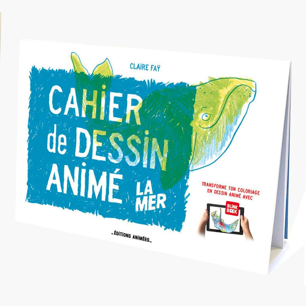 Cahier de coloriage animé La Mer - Made in France - Editions Animées