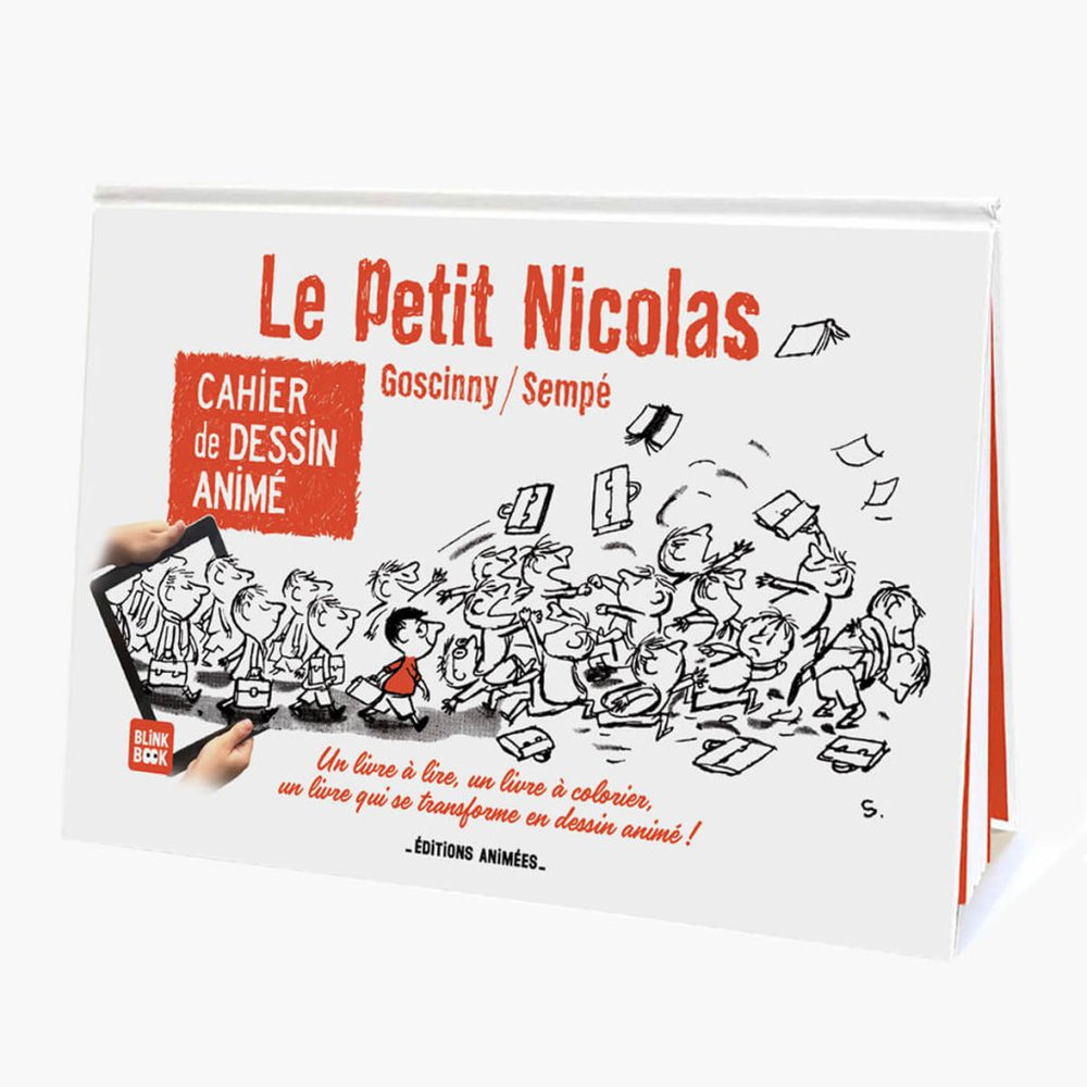 Cahier de coloriage animé Le Petit Nicolas - Made in France - Editions Animées