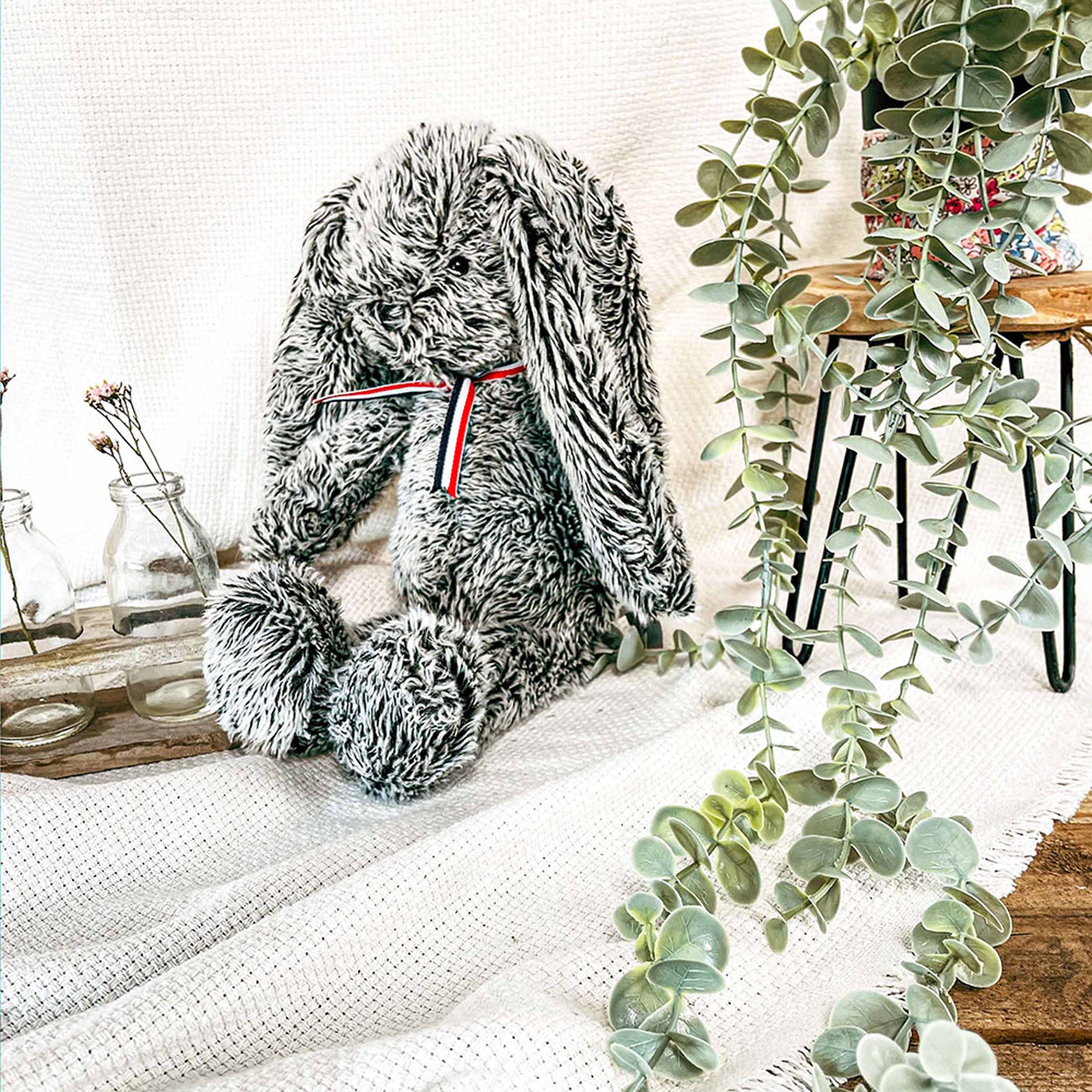 peluche lapin fabriquée en France