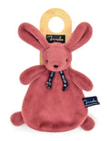 Doudou plat dorlotin Lapin Made in France - Petite taille et Maxi douceur
