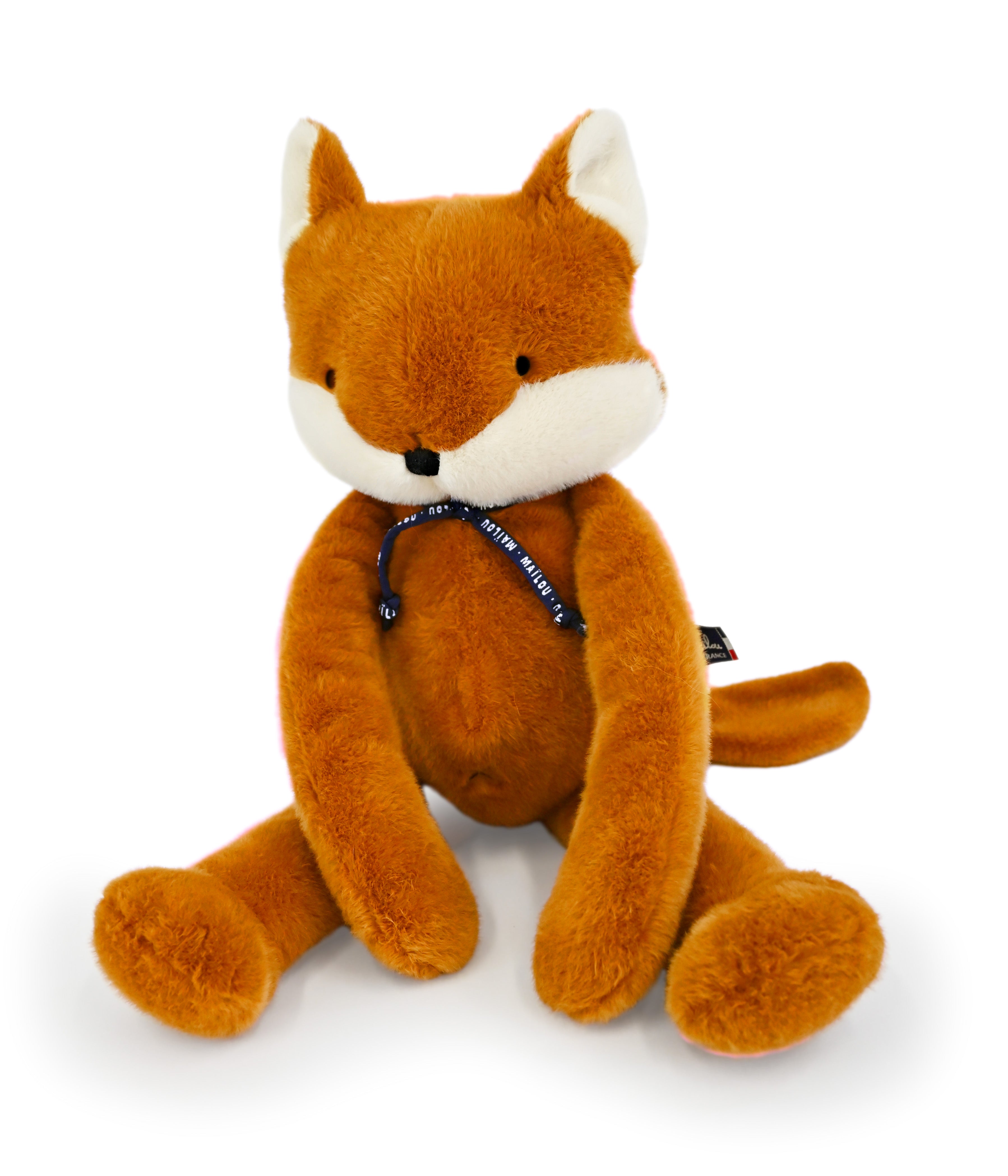 Peluche renard extra-douce Méloé made in France