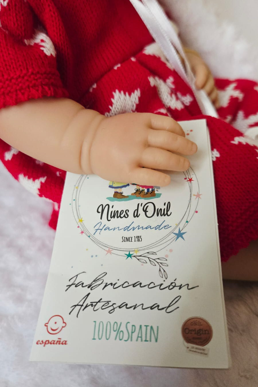 Poupée Nina - Baigneur de Noël - Fabriquée en Espagne