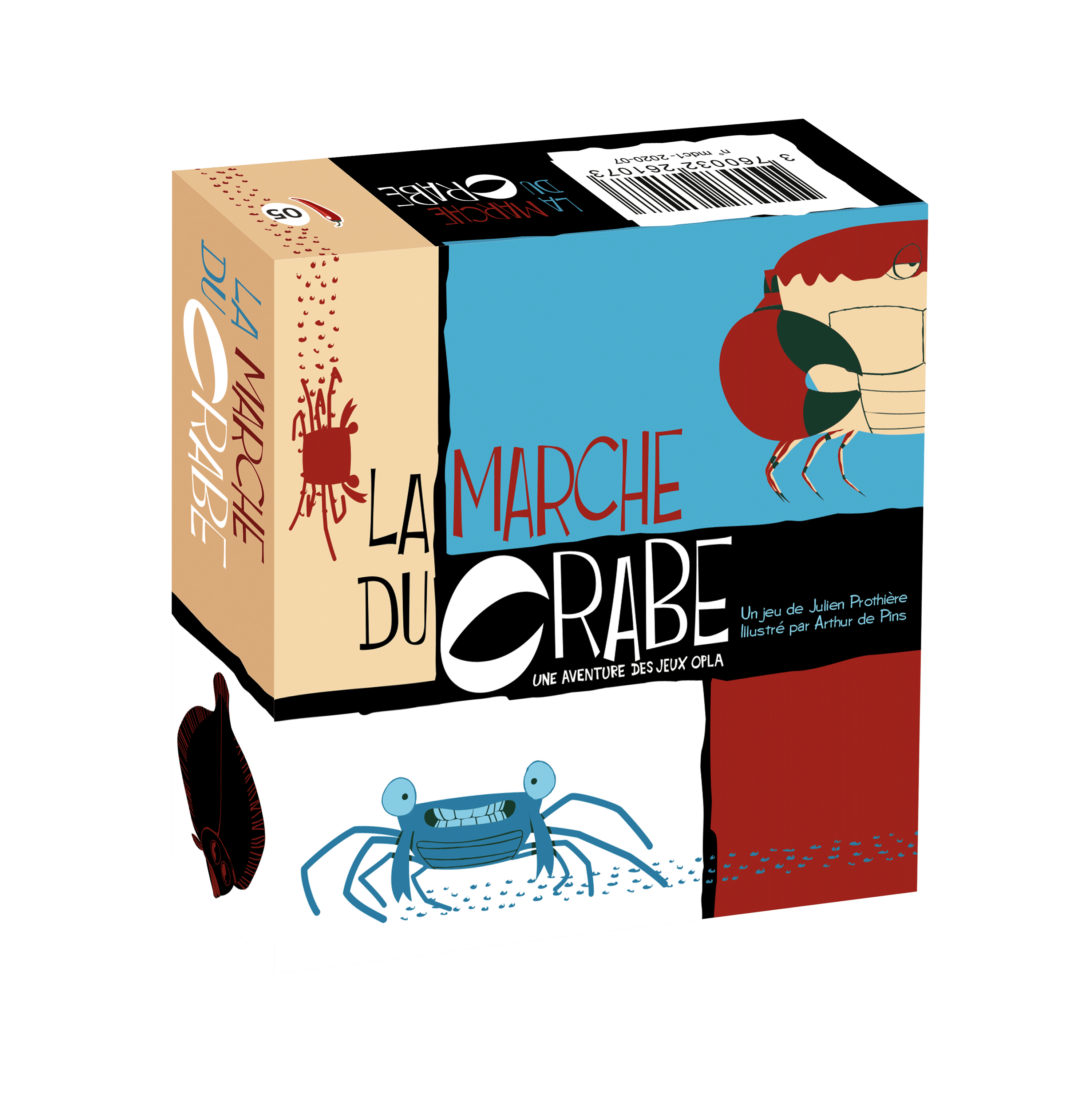 La marche du crabe - Made in France - Jeux Opla