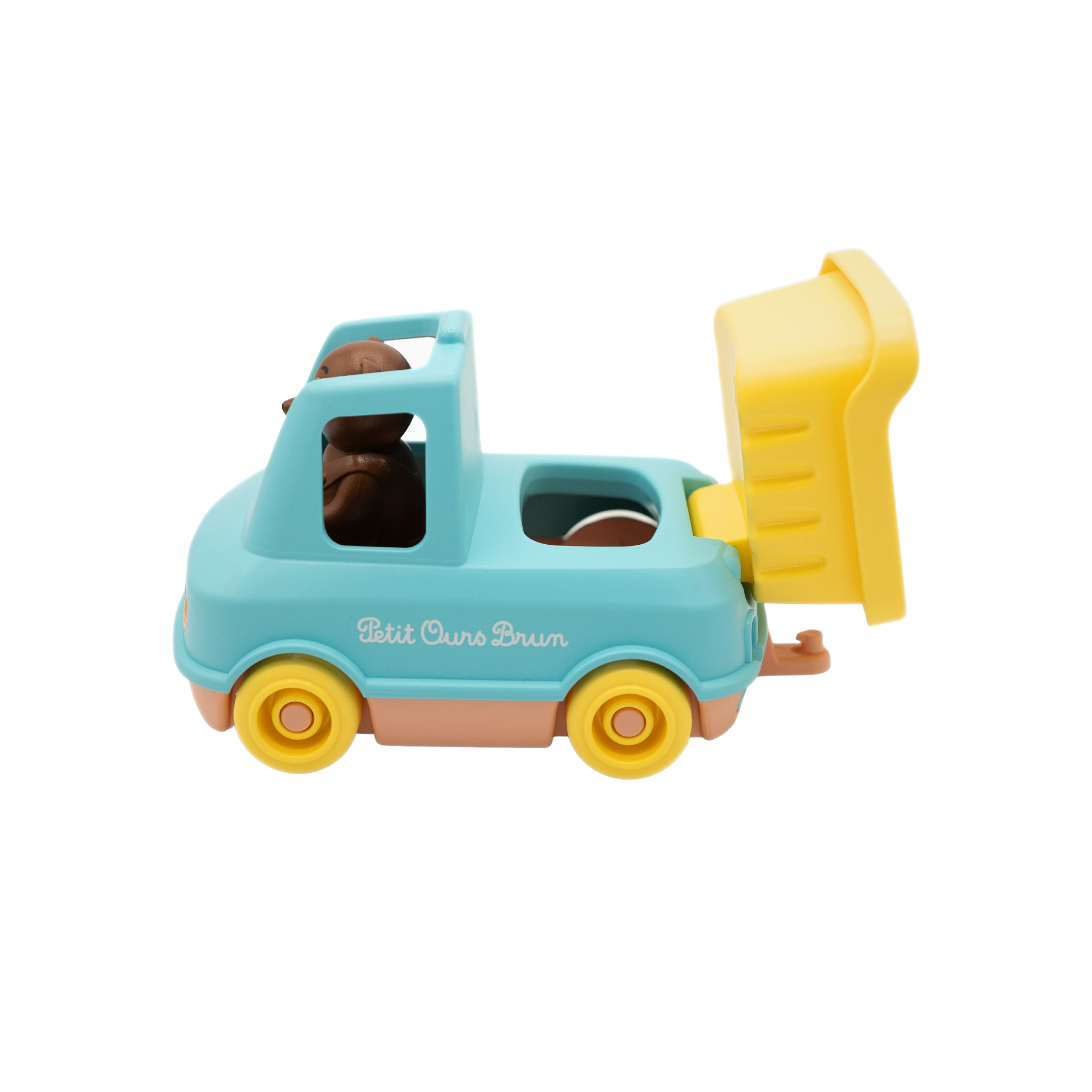 Le camion benne de Petit Ours Brun - Made in France