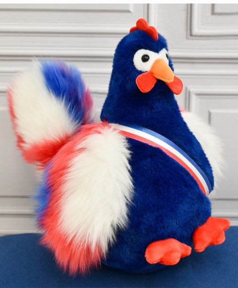 Paulo le Coq - peluche fabriquée en France