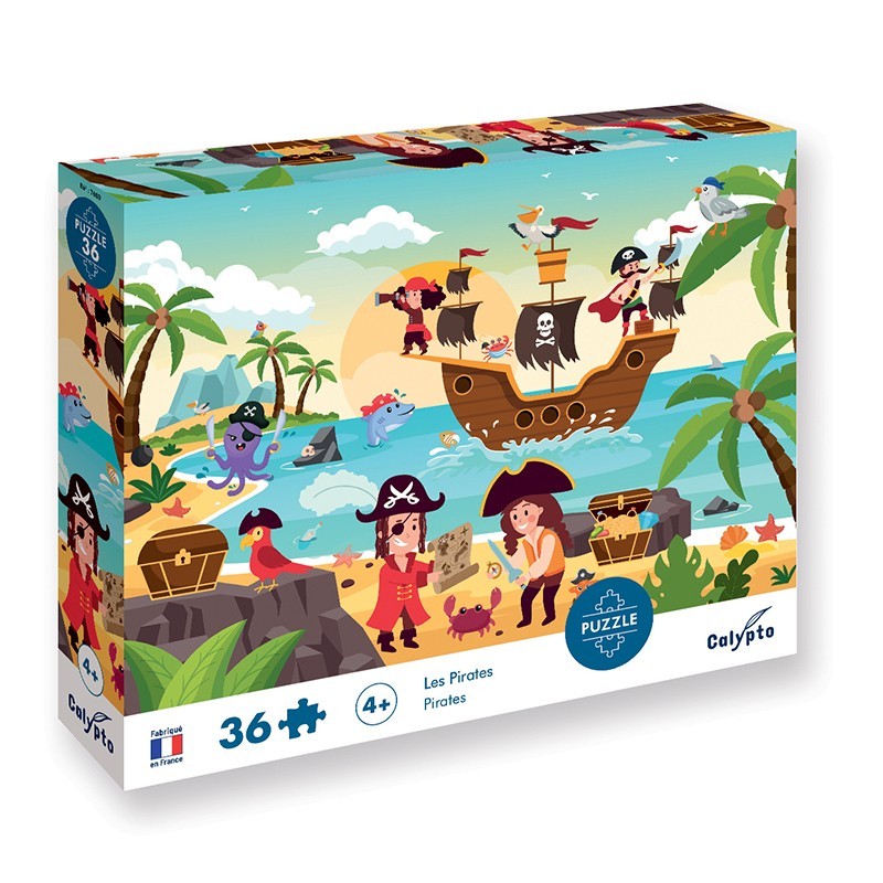 Puzzles 36 pièces pour les enfants de 4 ans - Made in France