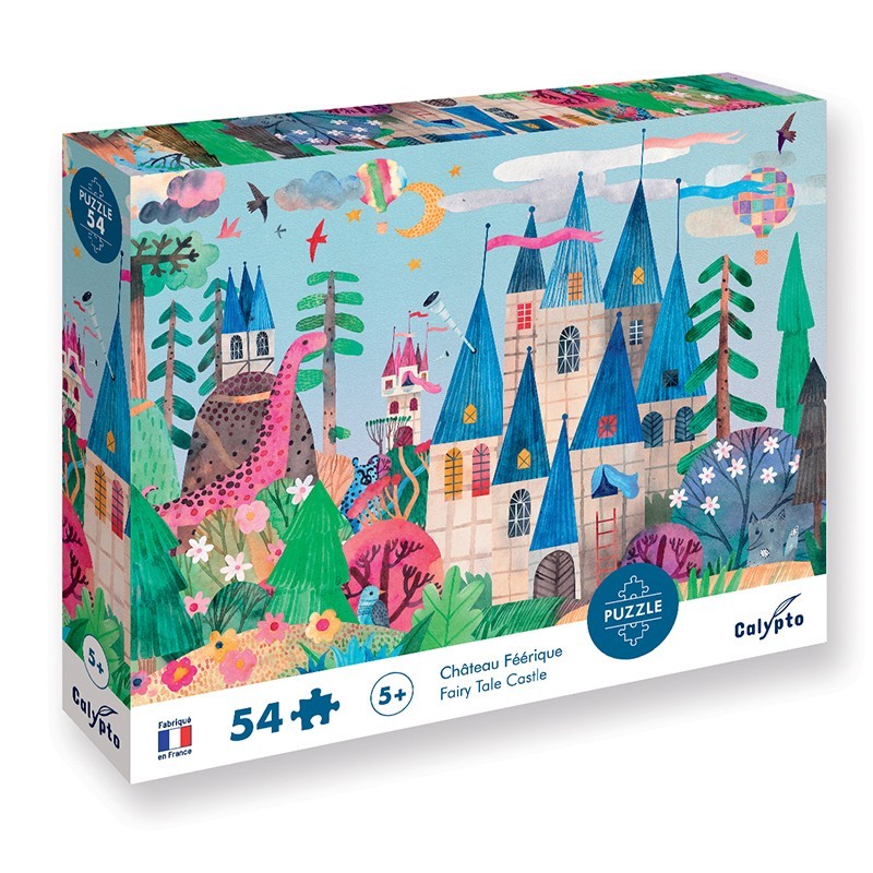 Puzzle 54 pièces pour enfant de 5 ans - Made in France