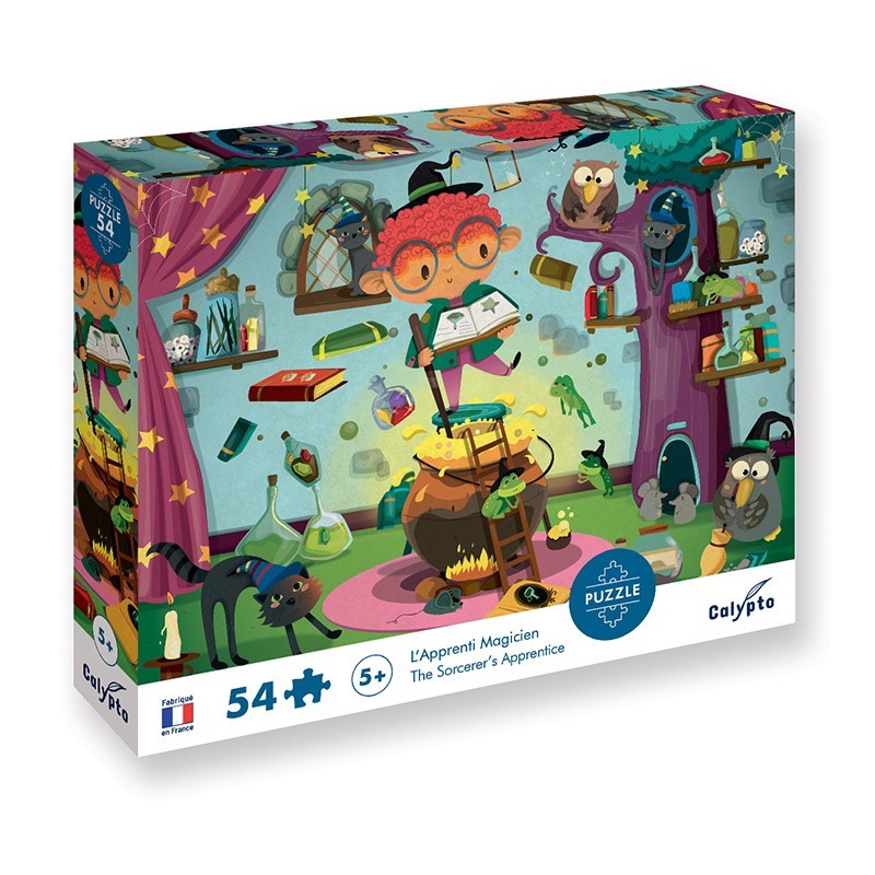 Puzzle 54 pièces pour enfant de 5 ans - Made in France