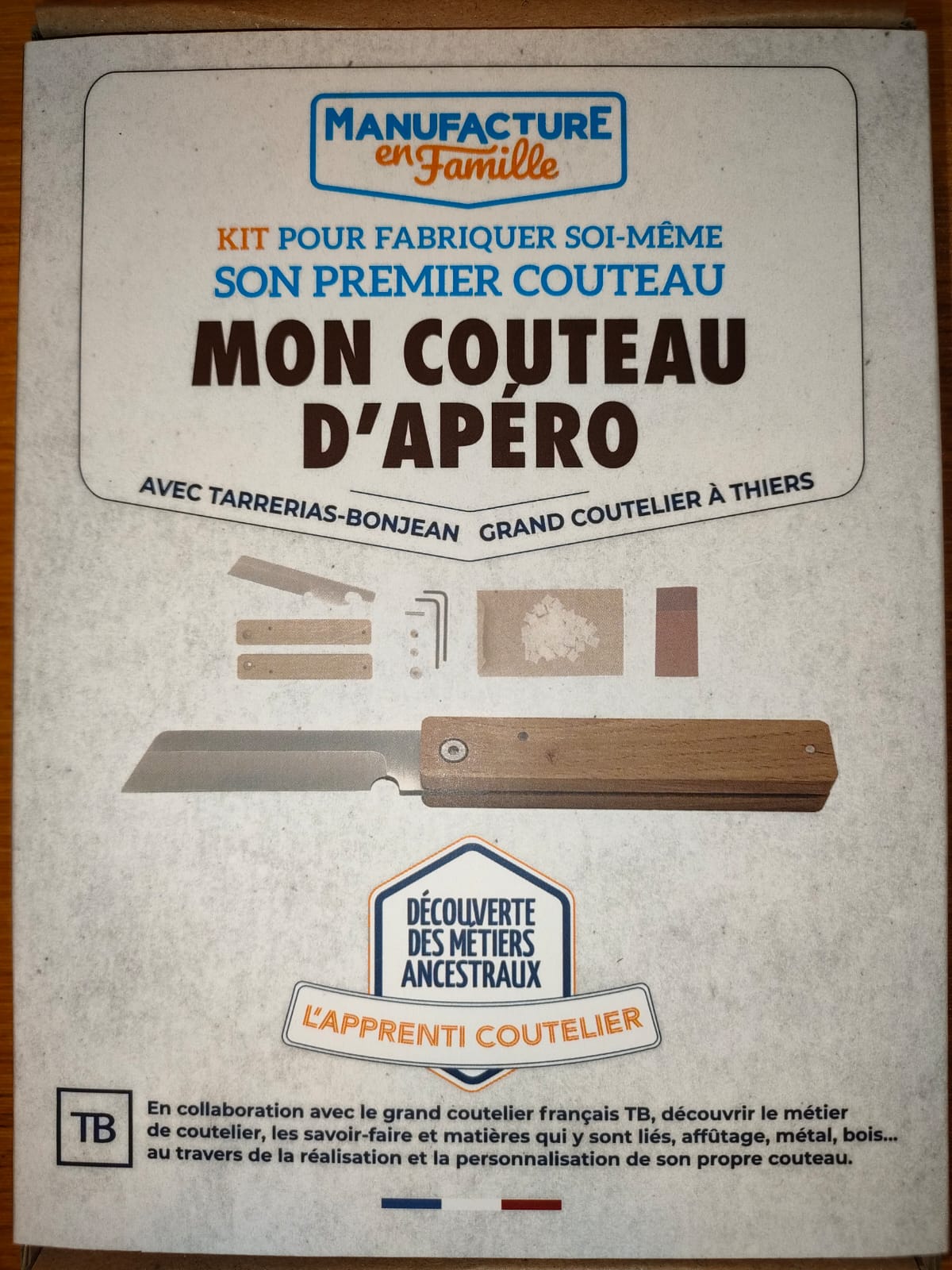 Mon couteau d'apéro - Made in France - Manufacture en famille