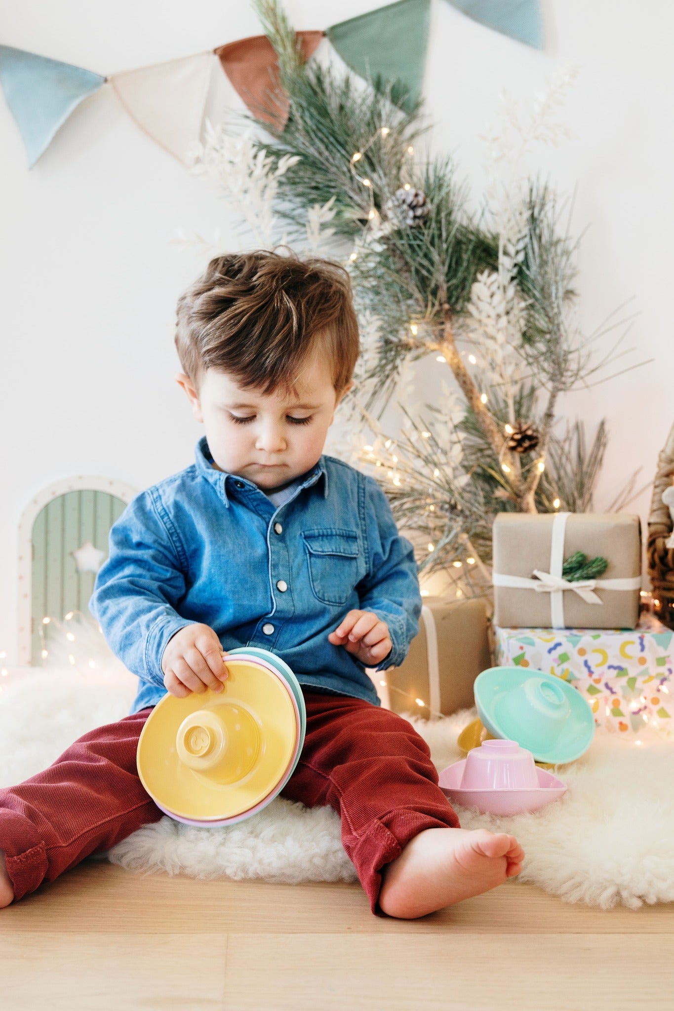 Les coupelles acrobates, pépite du jouet d'éveil !
