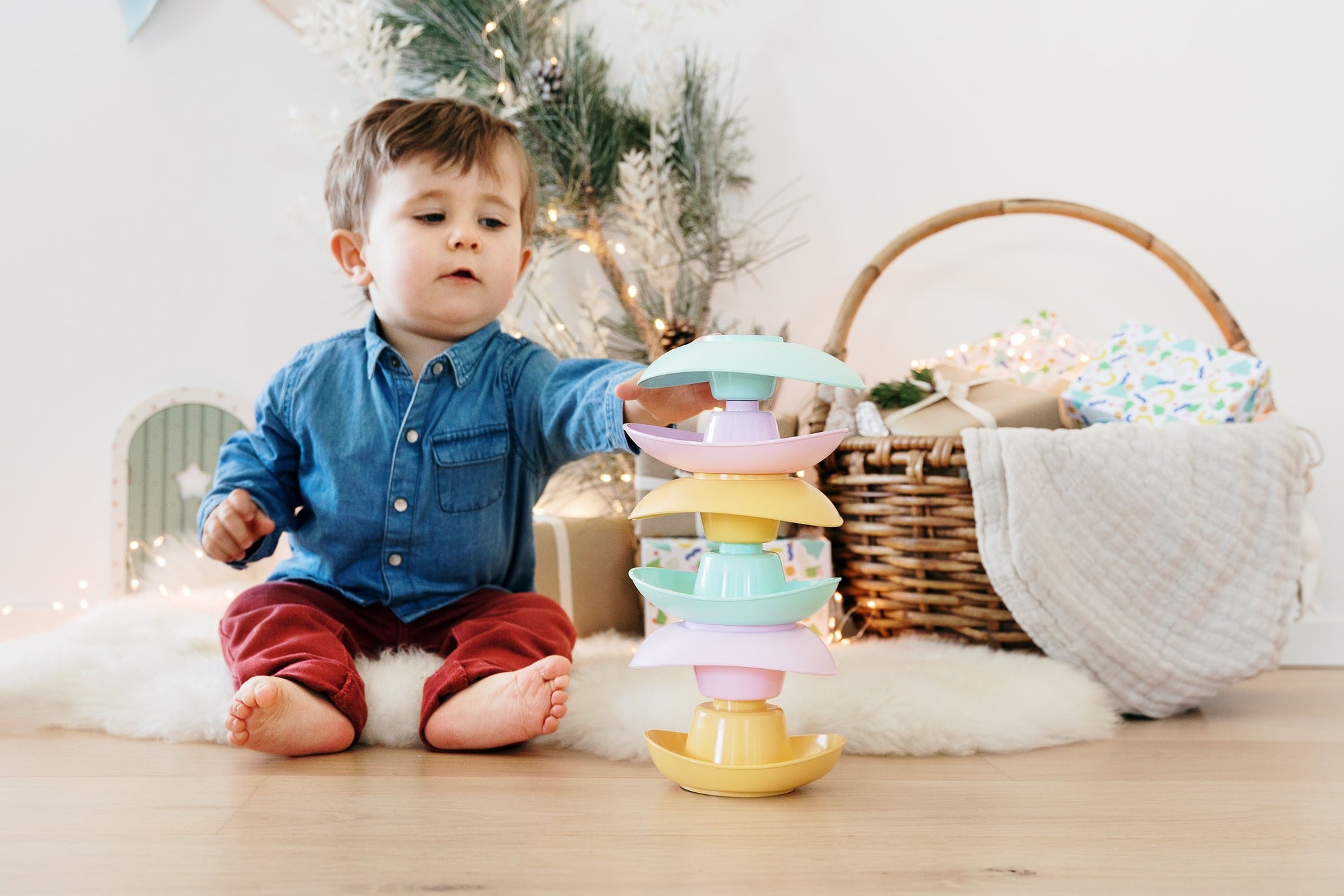 Les coupelles acrobates, pépite du jouet d'éveil !