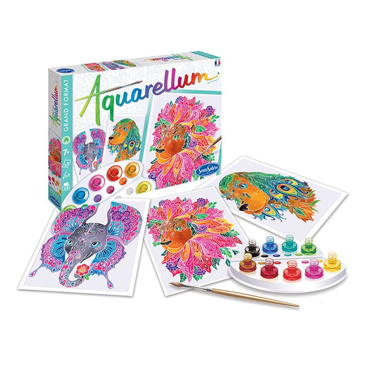 Grand Aquarellum Chimères extraordinaires - Initiation à l'aquarelle