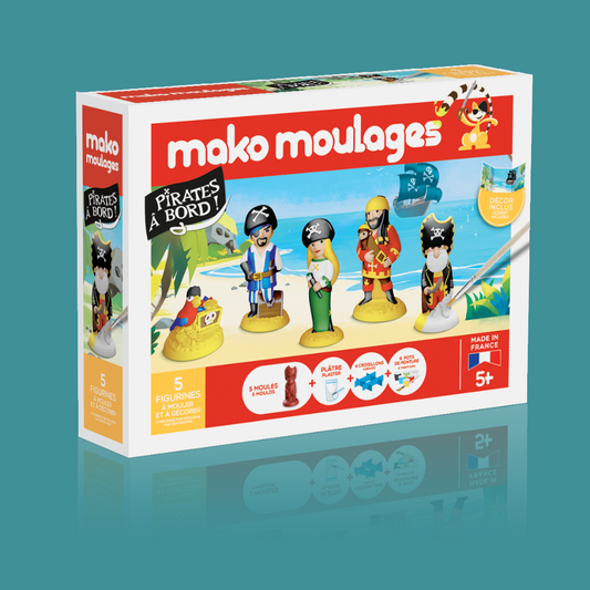 Grand coffret Pirates à bord - Made in France - Mako Moulages