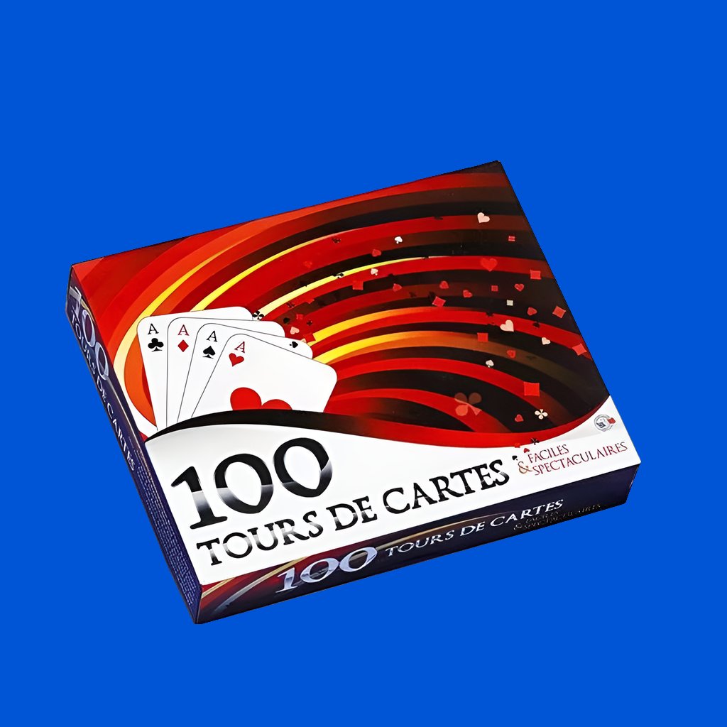 Coffret 100 Tours de Cartes - Apprends des tours magiques