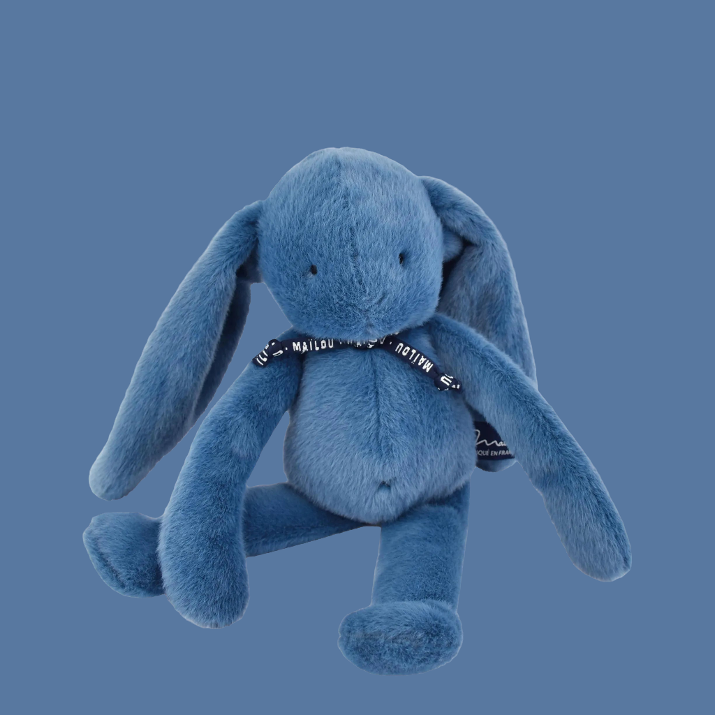Peluche lapin extra-douce Méloé - plusieurs coloris au choix