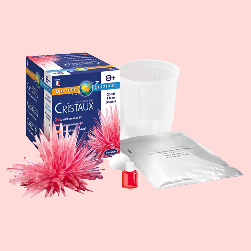 Kit scientifique cristal à faire pousser - Made in France
