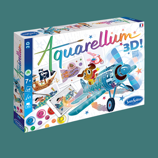 Aquarellum 3D - Insects or explorers - Made in France - Sentosphere