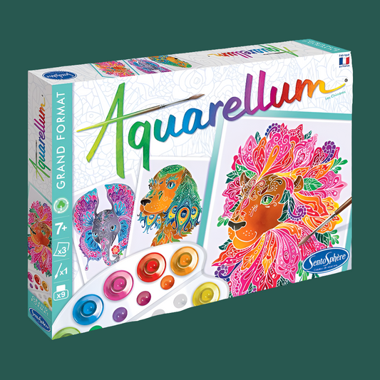 Grand Aquarellum Chimères extraordinaires - Initiation à l'aquarelle