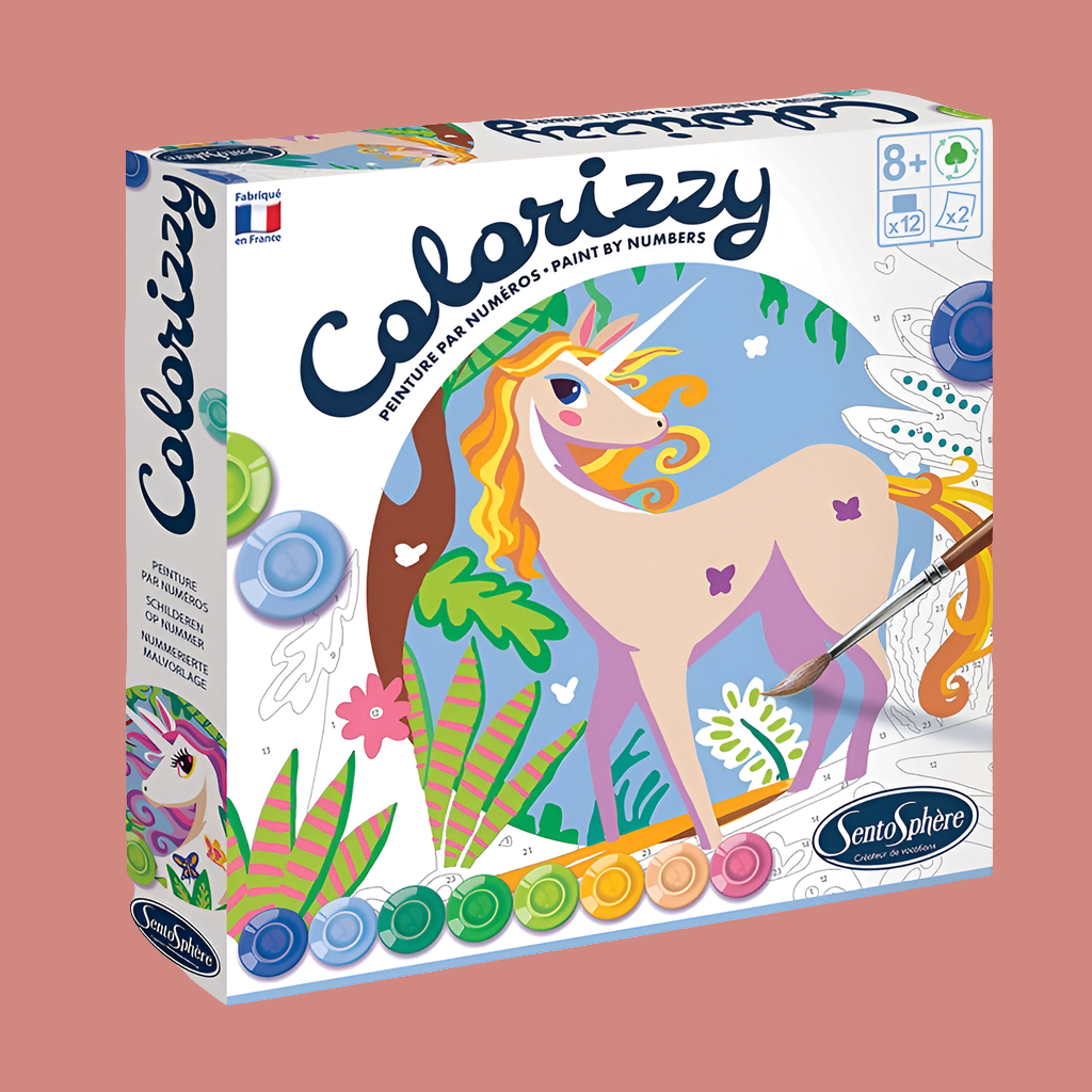 Colorizzy Unicorns - Paint by numbers Made in France