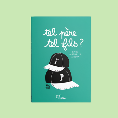 Book to fill in as a family - Like father, like son?