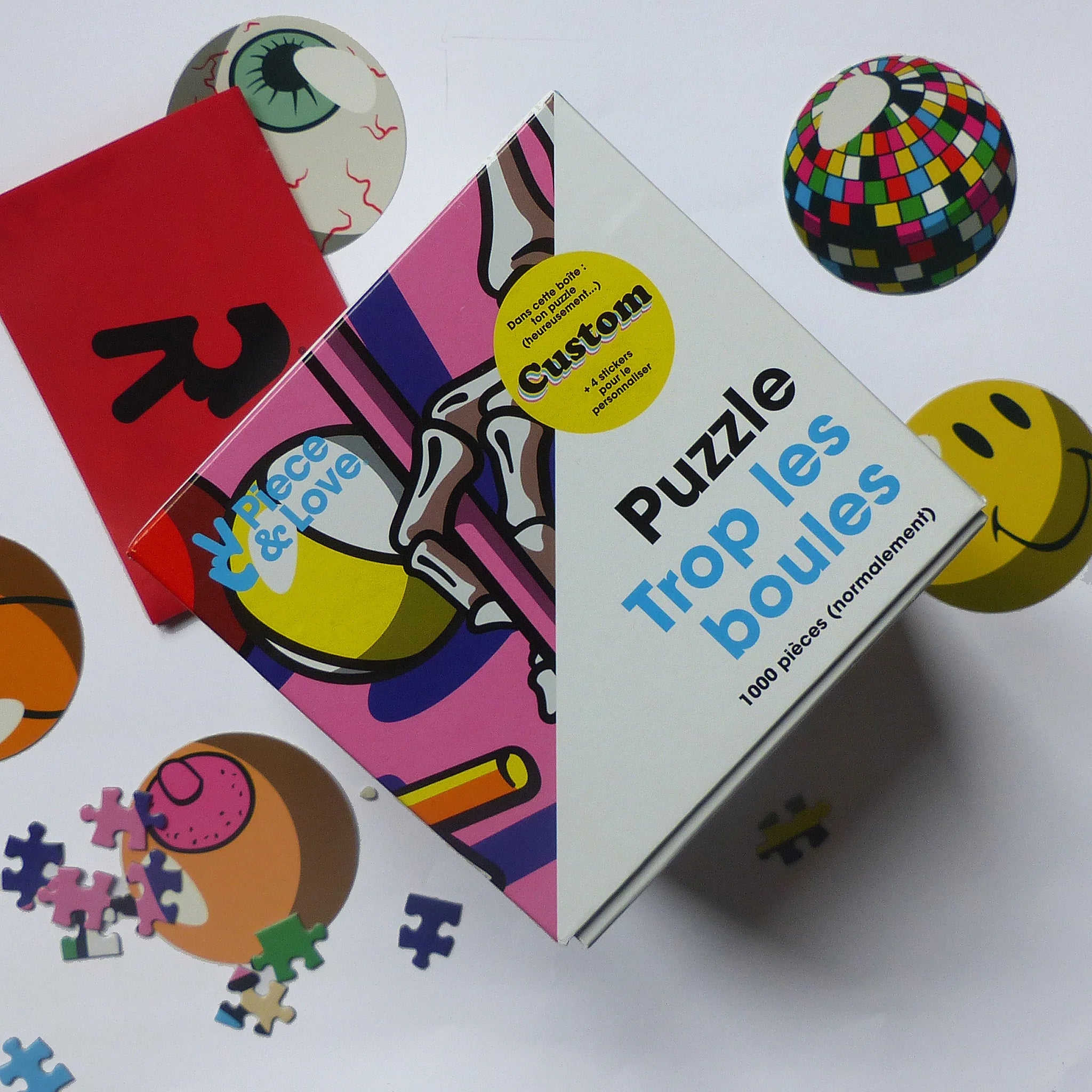 Puzzle 1000 pièces Trop les boules ! - Made in France - Piece & Love