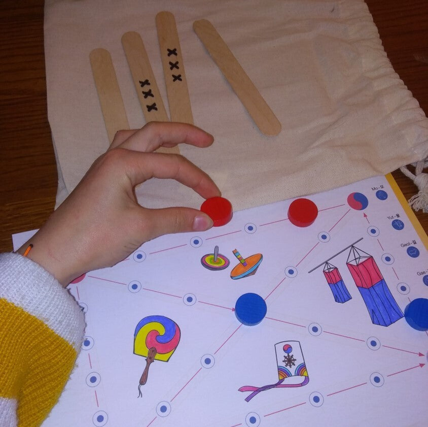 Box Pays Voyageons en jouant Corée du Sud