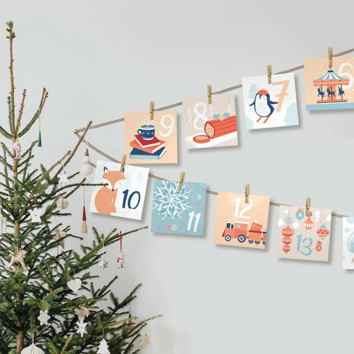 Family Advent calendar - Made in France - L'atelier Gigogne