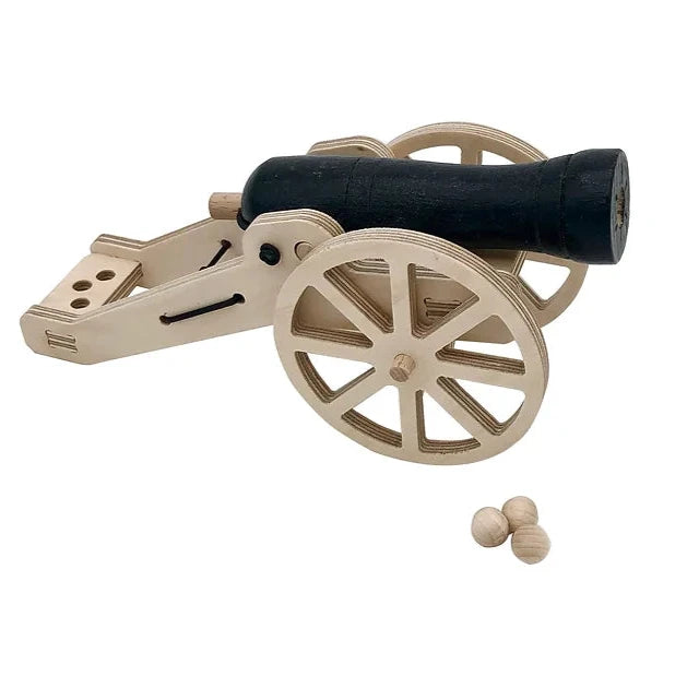 canon l'éclatant jouet en bois