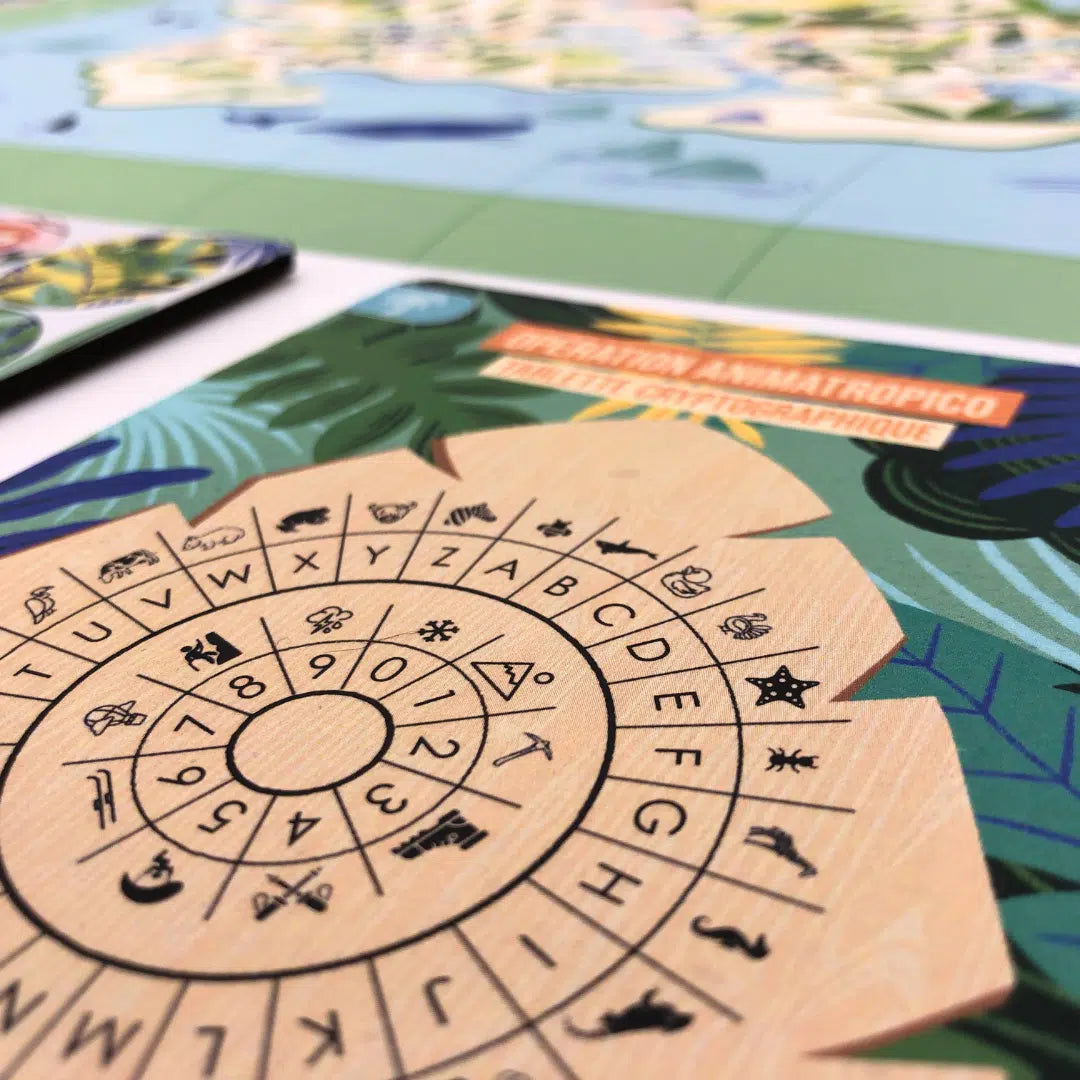 Chasse au trésor L'Île Tropicale - En Cavale : Anniversaire Inoubliable pour Enfants de 7 à 10 ans