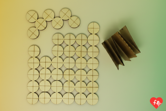 Casse-tête en bois Le Carré Impossible - Made in France