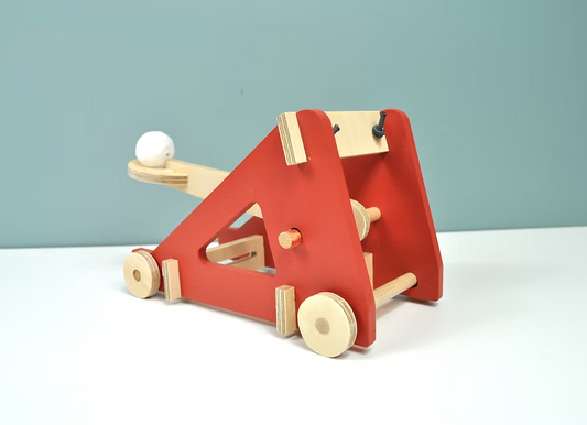 La catapulte de Plywood - Jouet en bois à faire soi-même
