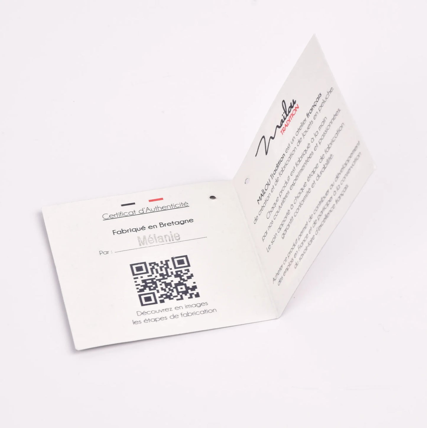 certificat fabrication française