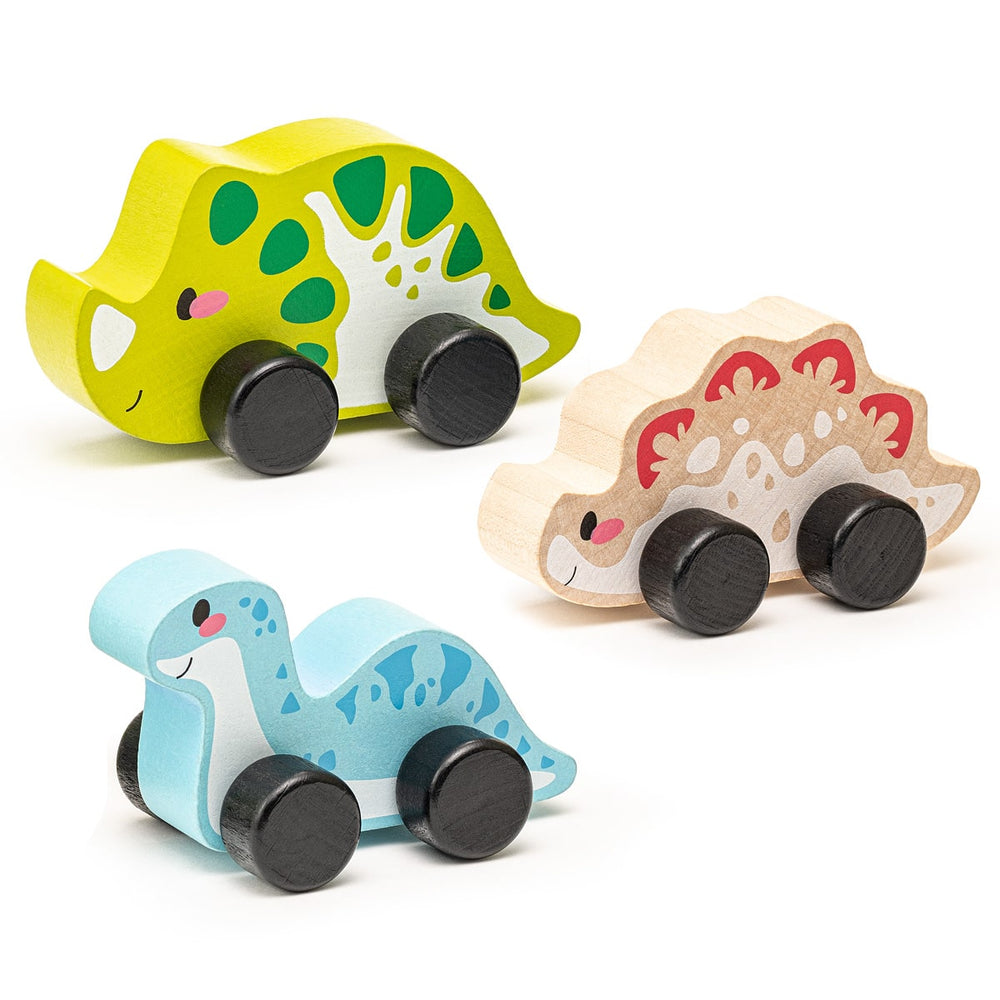 Dinos rigolos à roulettes - Made in Ukraine - Cubika