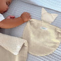 Doudou chat coton bio Made in France