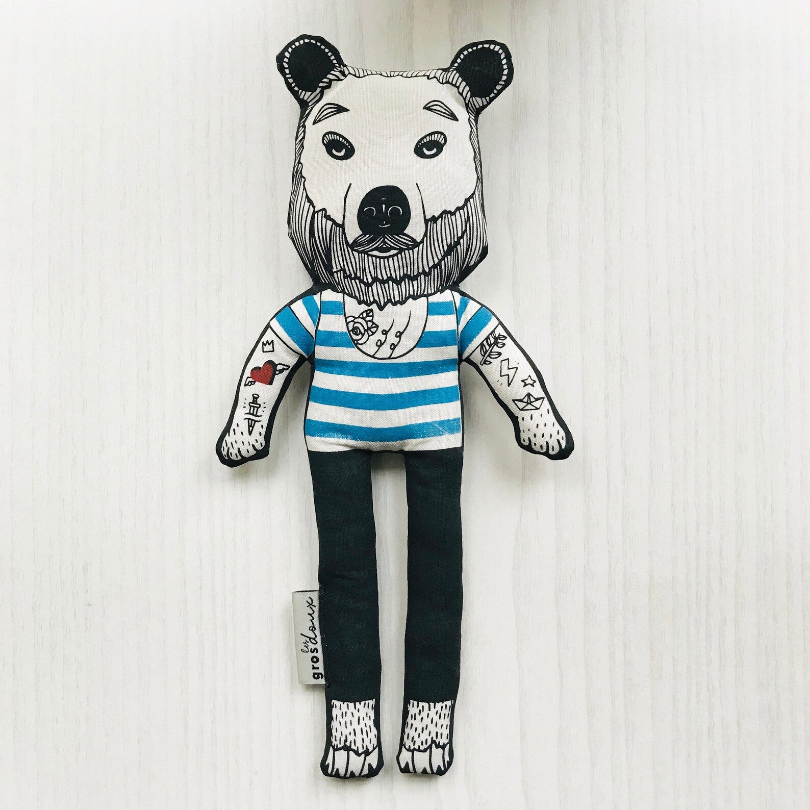 Les Gros Doux - Doudous contrastés et rock Made in France