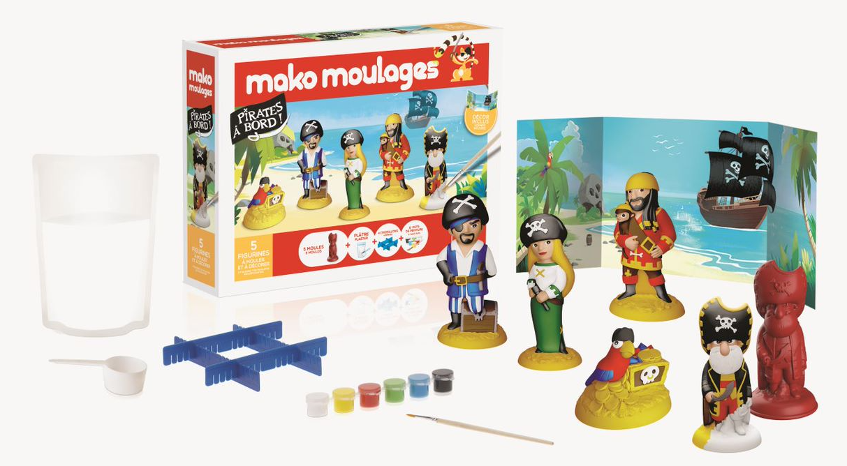 Grand coffret Pirates à bord - Made in France - Mako Moulages