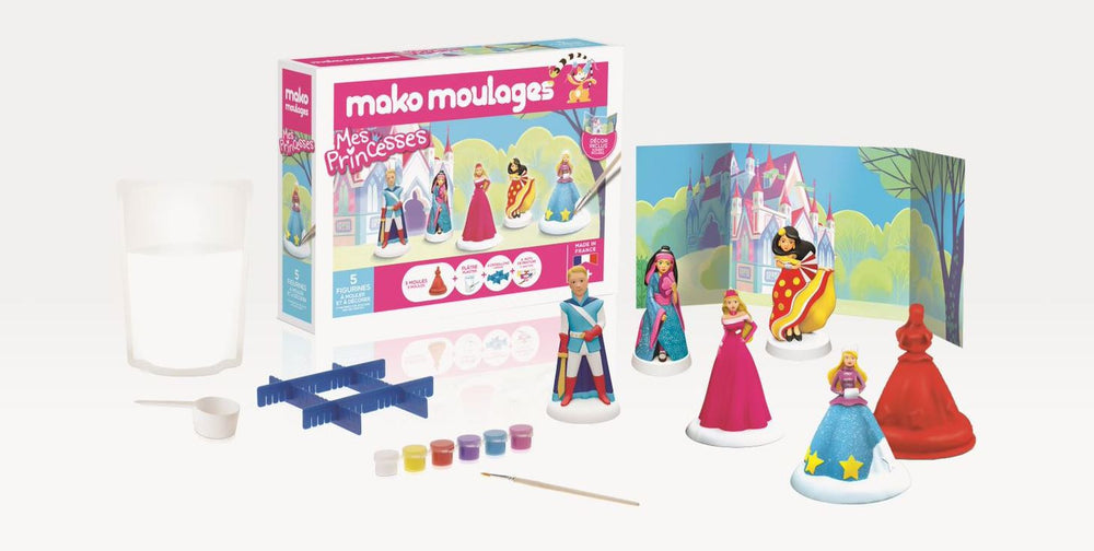 Grand coffret Mes Princesses - Made in France - Mako Moulages